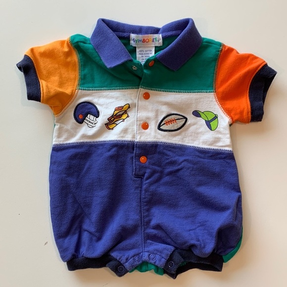 Gymboree Other - Gymboree - vintage “sports” one piece, romper